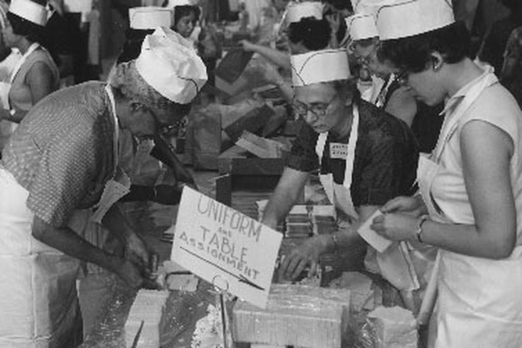 Food service crew workers