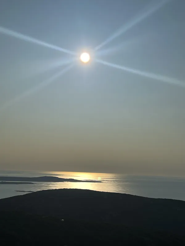 Morning Sun on Cadillac summit Acadia National Park thumbnail
