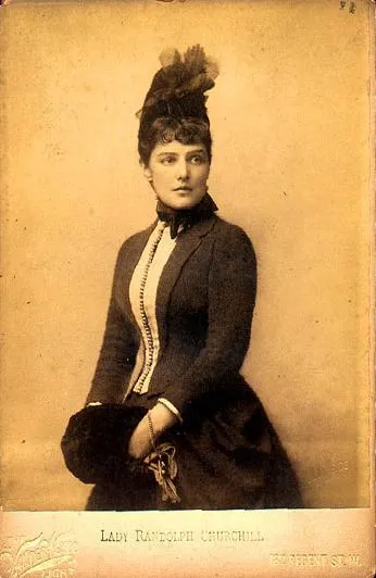 Jennie Jerome in the 1880s