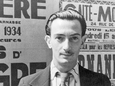 Salvador Dali in Paris
