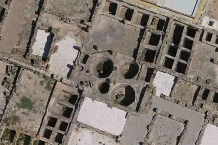 A Roman fish processing factory in the city of Baelo Claudia